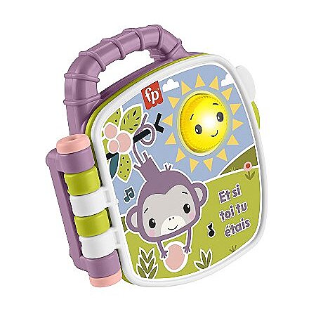 Lot : Livre Comptines + Manette de jeux bébé