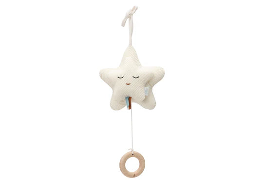 Peluche Musicale Star - Ivory