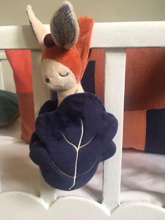 Doudou musical Gabin Lapin – Cadeau naissance – Jouet d’éveil bébé