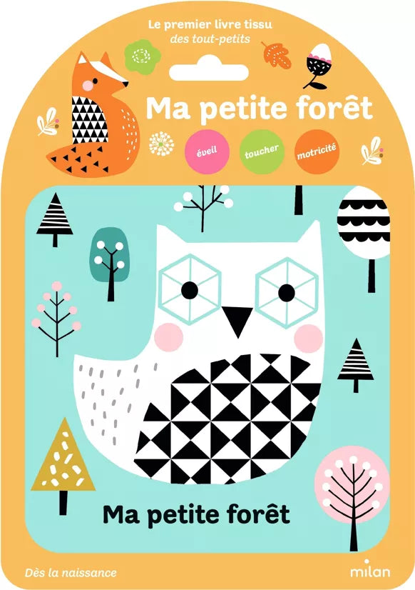 Livre tissu - Ma petite forêt