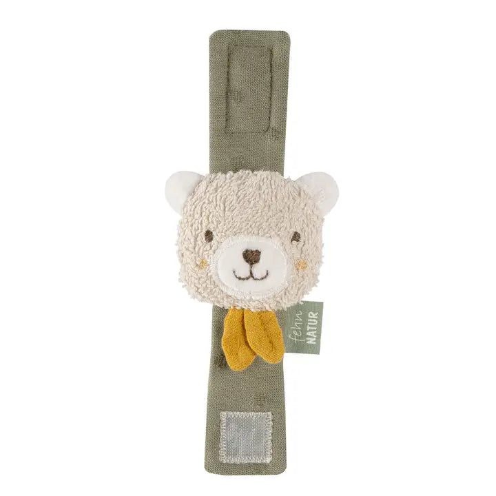 Bracelet d'activité avec hochet - Ours