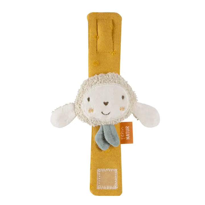 Bracelet d'activité avec hochet - Mouton