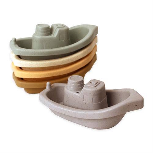 Tasses de bain en paille de blé, couleurs pastel, 5 pièces