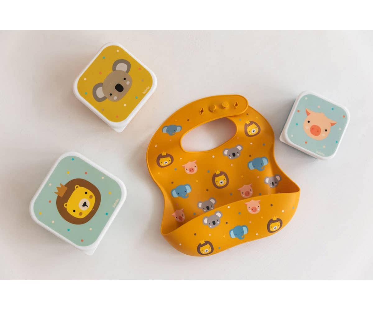 3 Boîtes Déjeuner Animal Friends