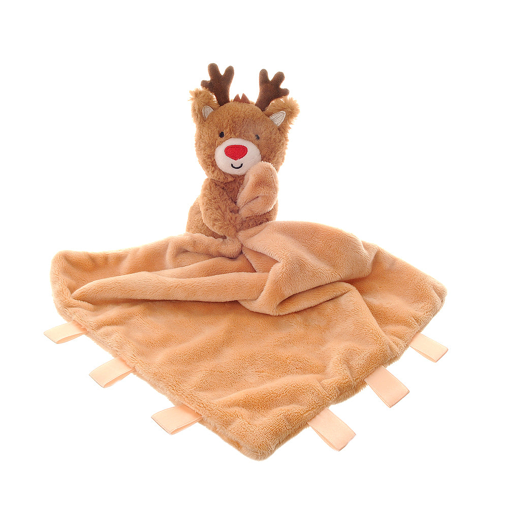 Couverture en peluche rennes