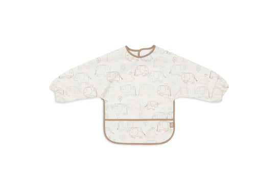 Bavoir à Manches Imperméable - Eléphant Tales