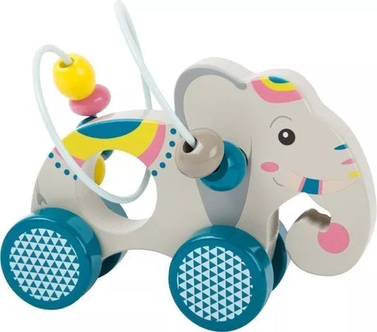 Animal à pousser avec boucle motorisée "Jungle"