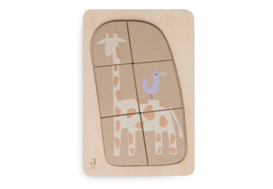 Puzzle en Bois Jungle Jambo - Girafe
