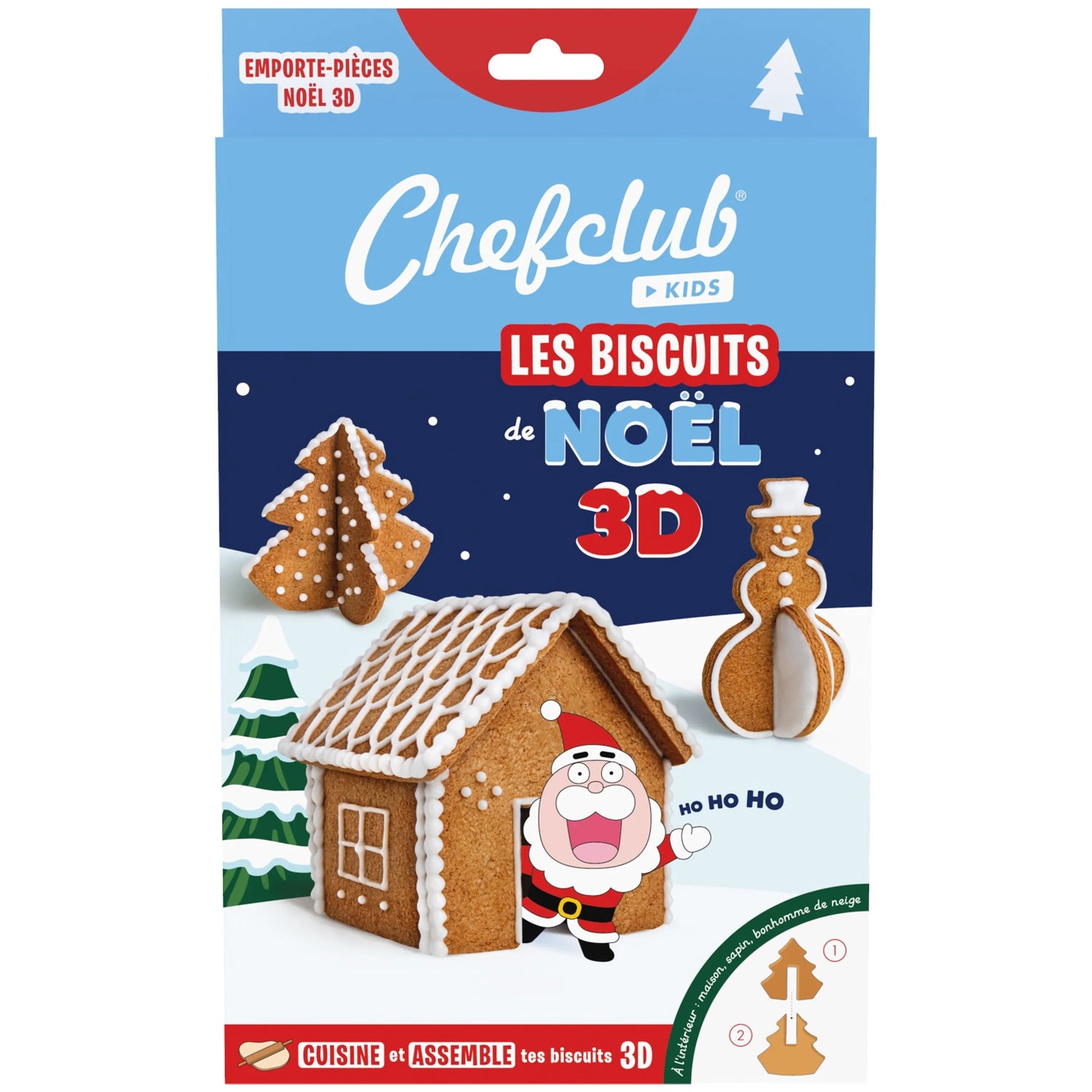 Emporte pièces - Les biscuits de Noël 3D