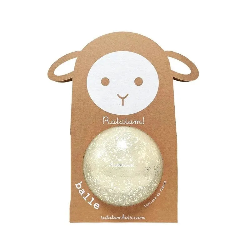 Balle de manipulation argent - 10 cm