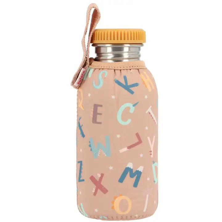 Bouteille en Acier 500ml - Lettres Amusantes