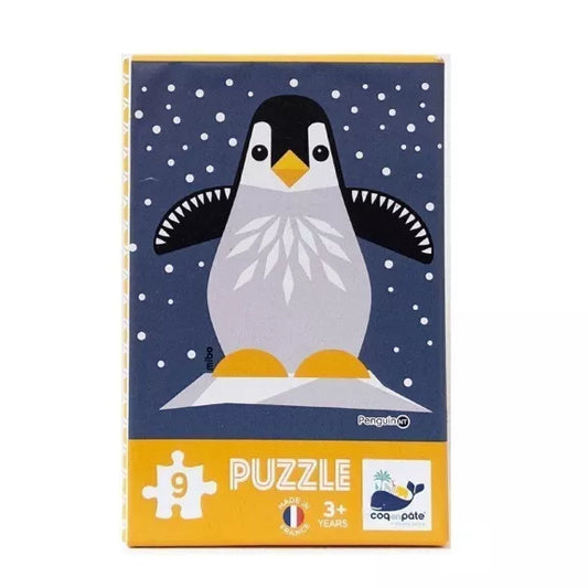 Puzzle enfant 9 pièces Pingouin