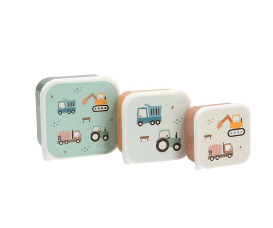 3 Boîtes Déjeuner Camions
