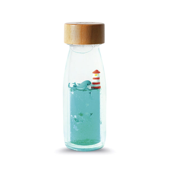 Bouteille sensorielle - Baleine / Petit boum