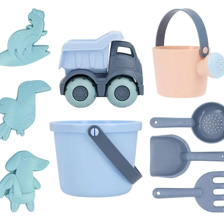 Ensemble de jouets de plage - Bleu