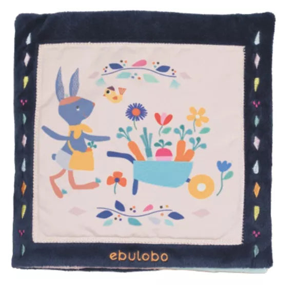 Livre d'éveil multiactvité "DU POTAGER A L'ASSIETTE"