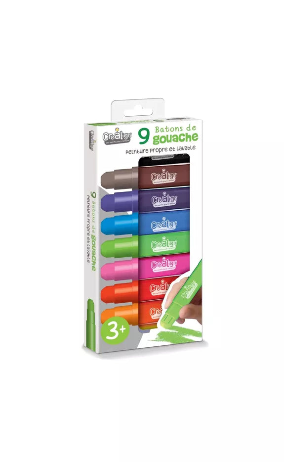 Bâtons de gouache