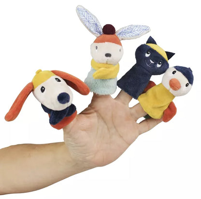 Set de 4 Marionnettes de doigts