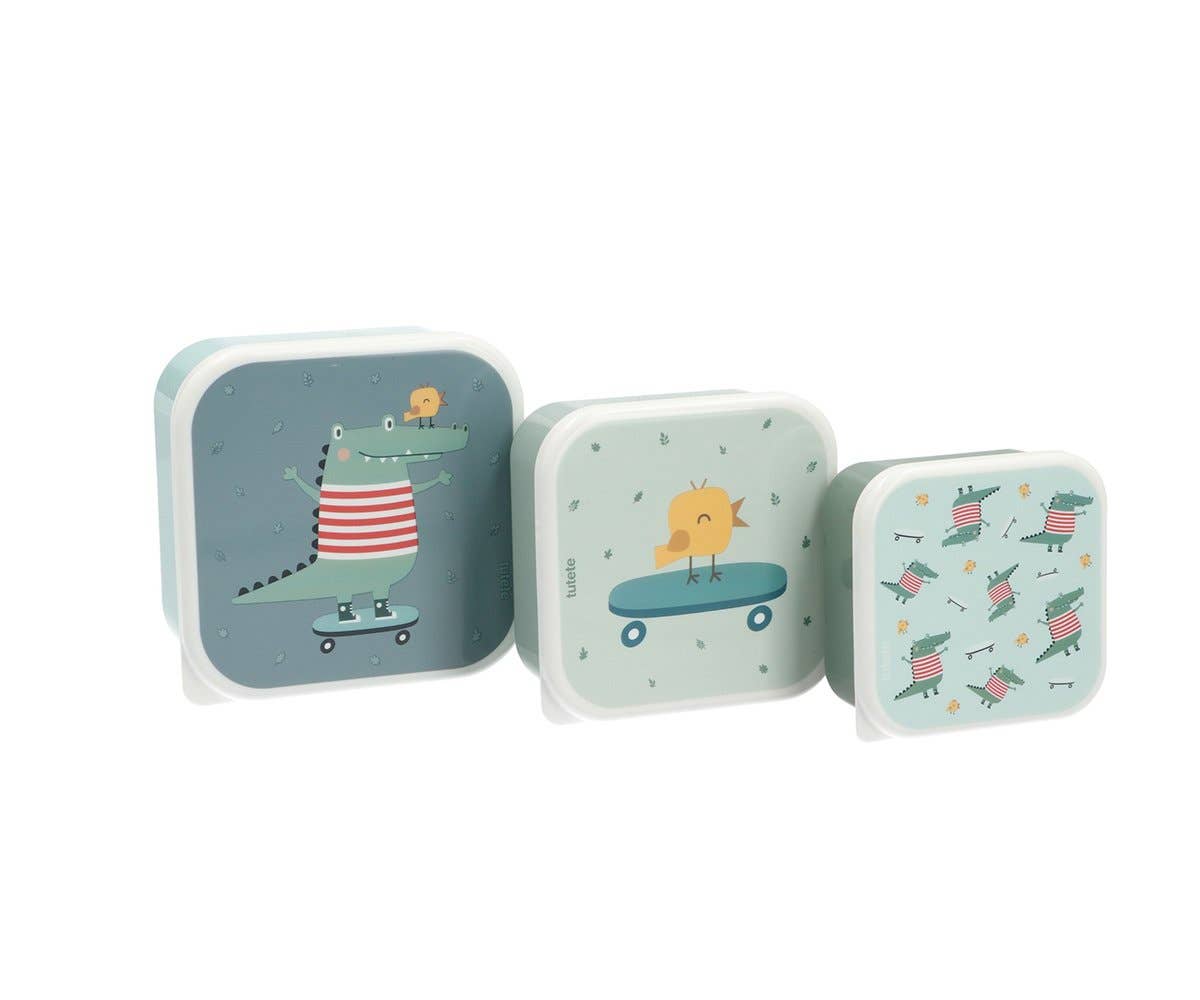 3 Boîtes Déjeuner Croc