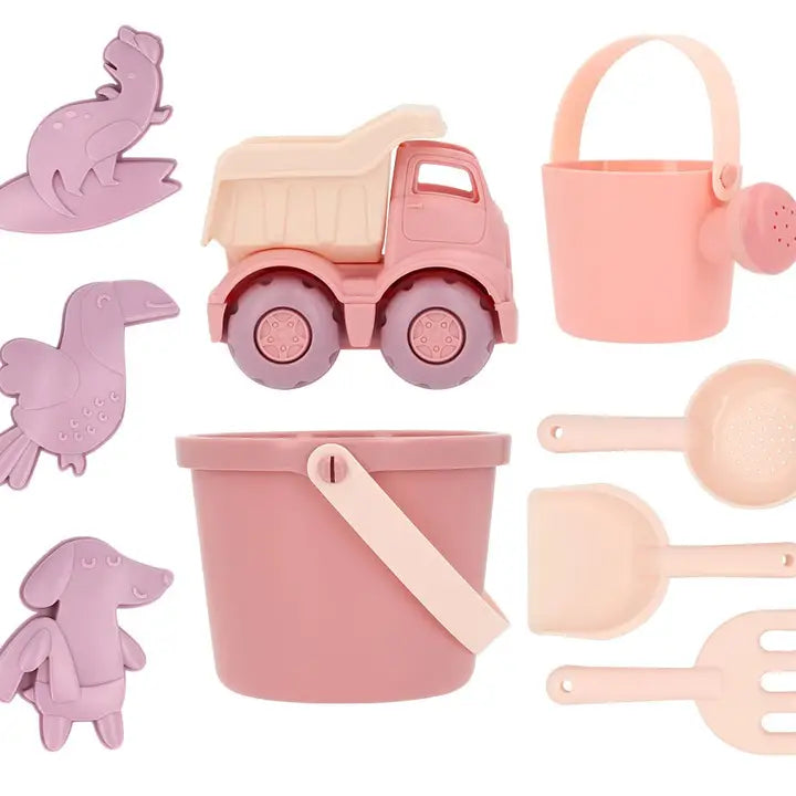 Ensemble de jouets de plage - Rose