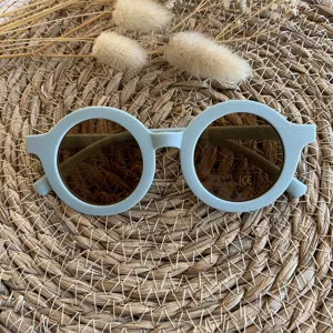 Lunette de soleil - Bleu mat