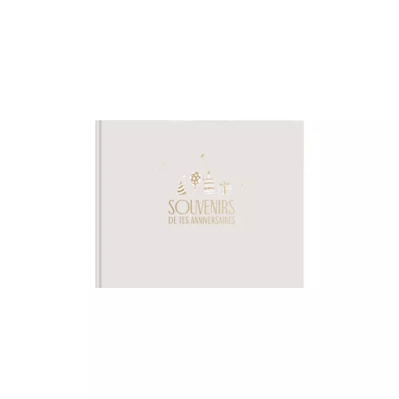 Livre Souvenirs d'anniversaire