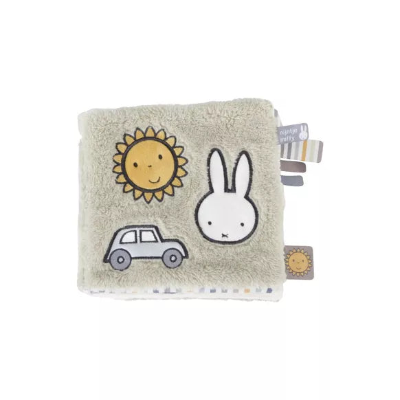 Miffy Livre d'activités en tissu - Bleu/Vert