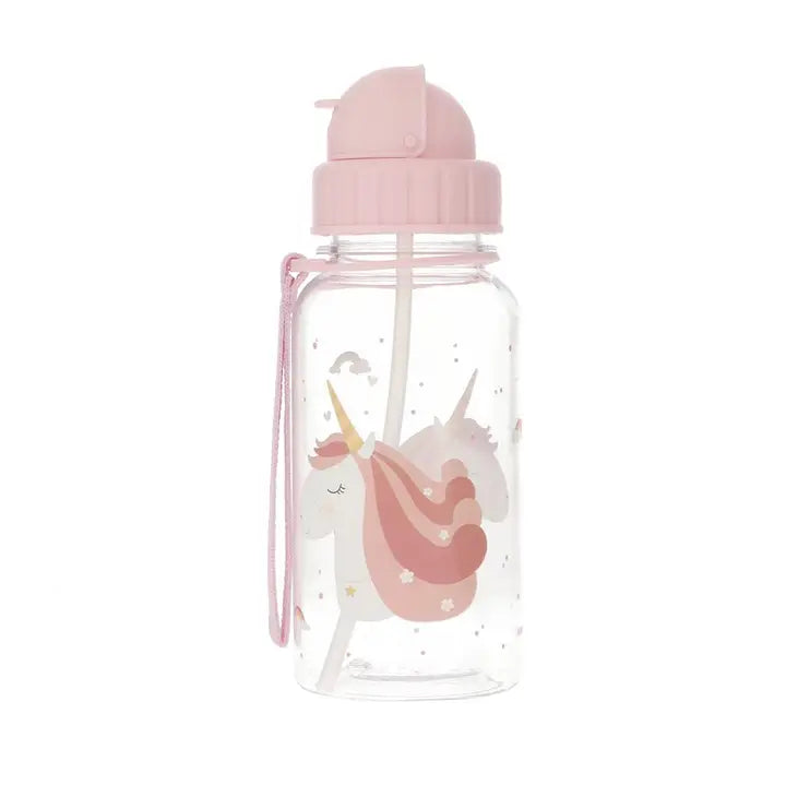 Bouteille en plastique - Licorne magique