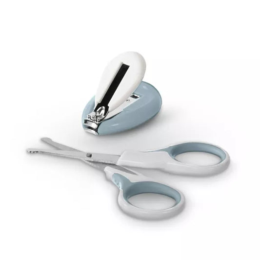 Coffret manucure : ciseaux + coupe ongles