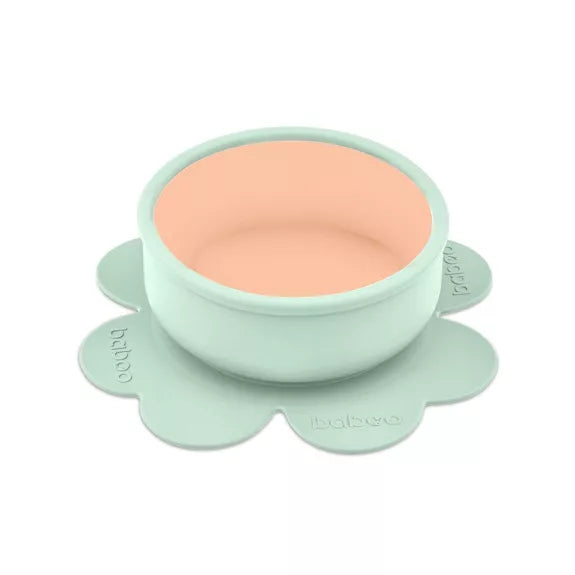 Lot : Bol ventouse + Cuillère Orange
