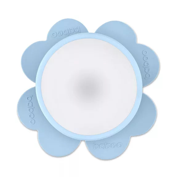 Bol en silicone avec base à ventouse - Bleu