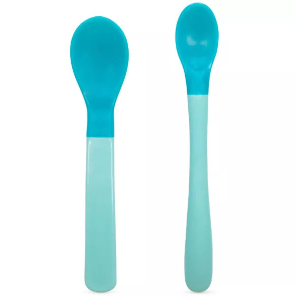 Lot de 2 cuillères thermosensibles.