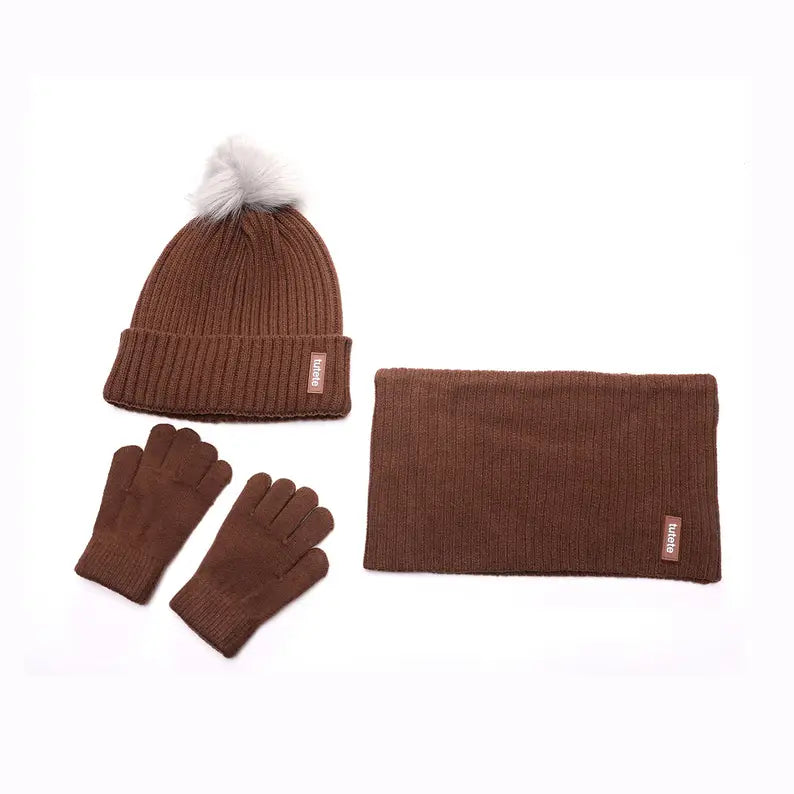 Ensemble d'hiver - Marron
