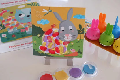 Peinture au doigt "Adorables compagnons"