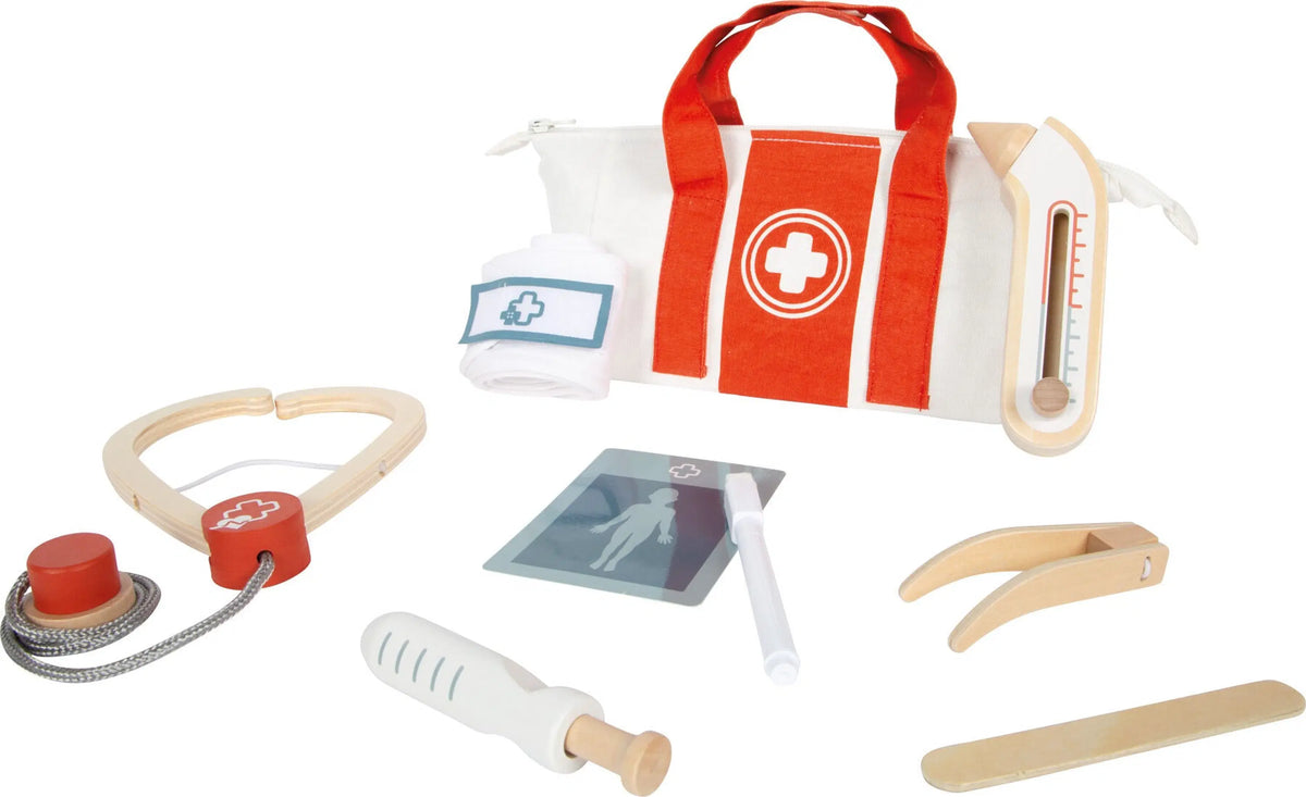 Mallette de docteur rouge