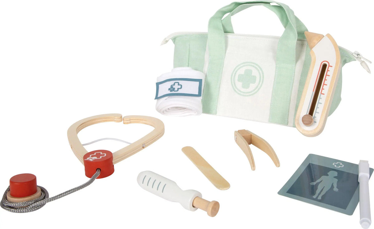 Coffret de docteur vert sauge