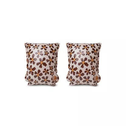 Brassards - Orange / Fleurs sauvages 2/6 ans