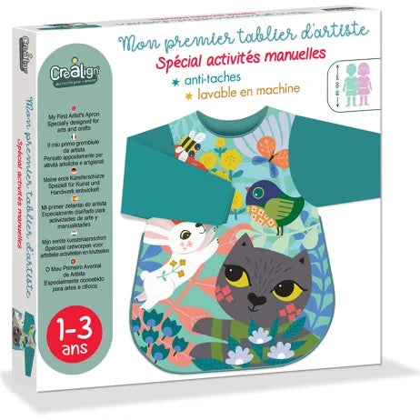 Premier tablier d'artiste - 1/3 ans