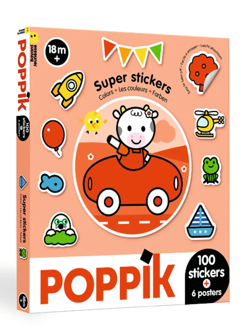 Box de stickers - Les couleurs