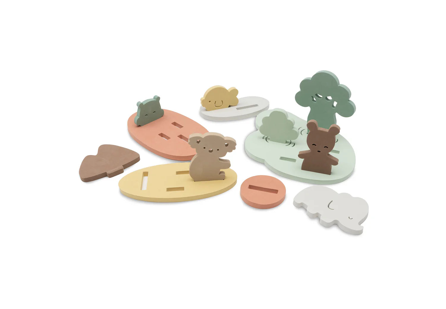 Jouets de bain en mousse - Kangaroots