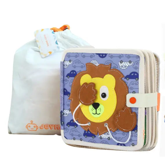 Livre d'activités Montessori Lion