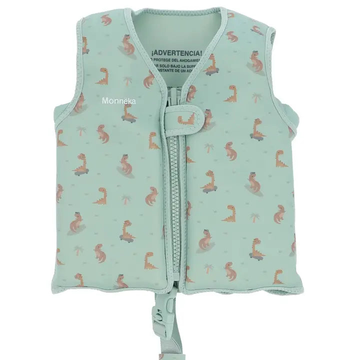 Gilet de flottaison Dinosaure - 1/2 ans