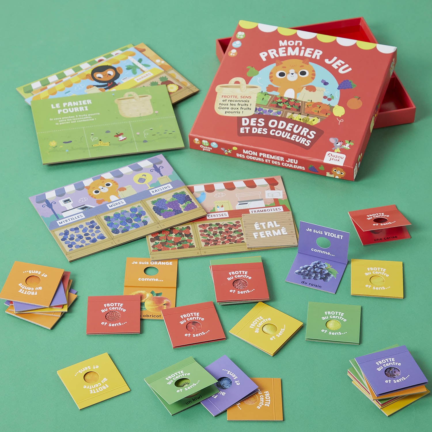 MON PREMIER JEU DES ODEURS ET DES COULEURS