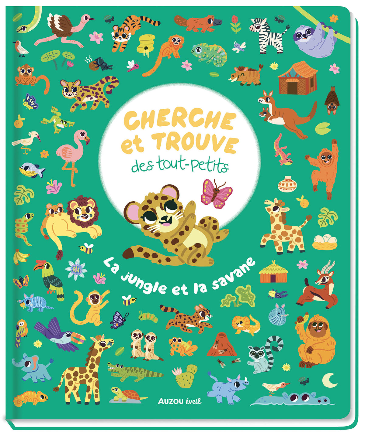 Cherche et trouve des touts petits - La Jungle et La Savane