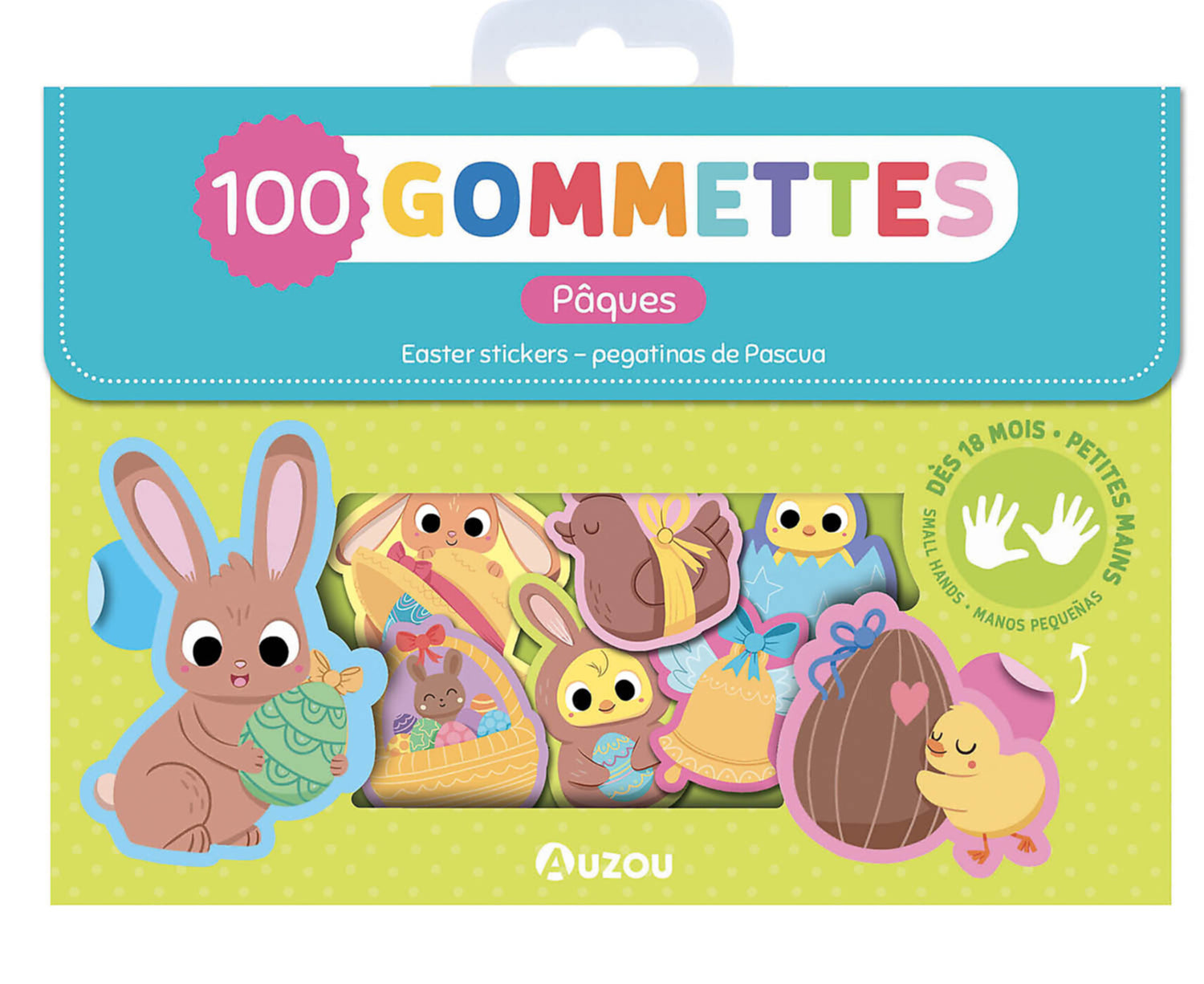 MA POCHETTE DE 100 GOMMETTES - PÂQUES