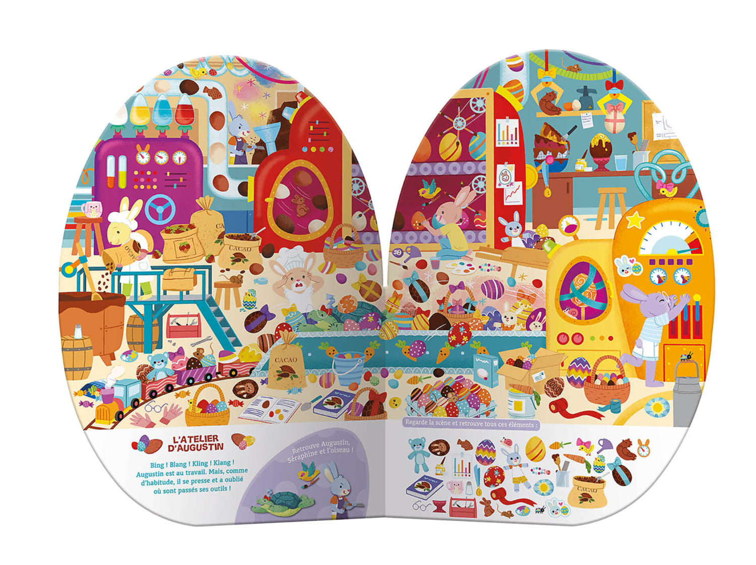 AUGUSTIN CHERCHE & TROUVE DE PÂQUES