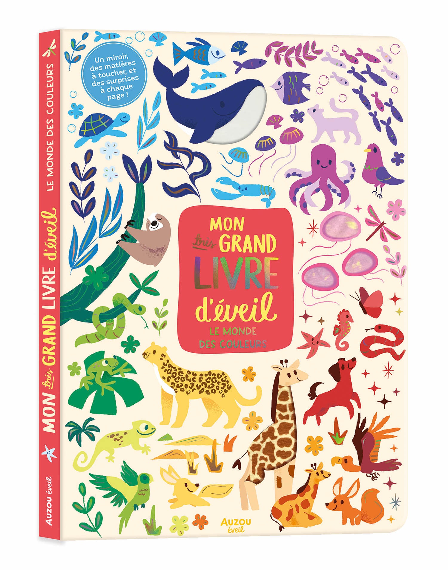 MON TRÈS GRAND LIVRE D'ÉVEIL - LE MONDE DES COULEURS