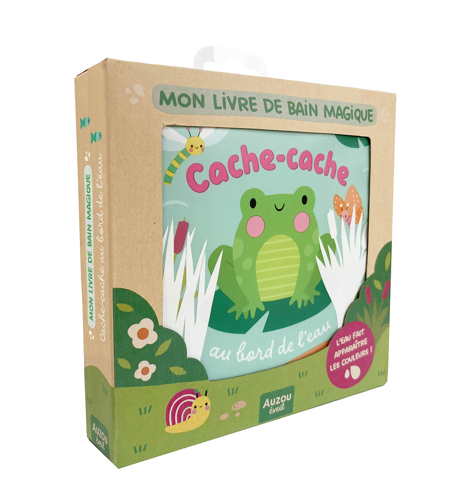 LIVRE DE BAIN MAGIQUE - CACHE-CACHE AU BORD DE L'EAU