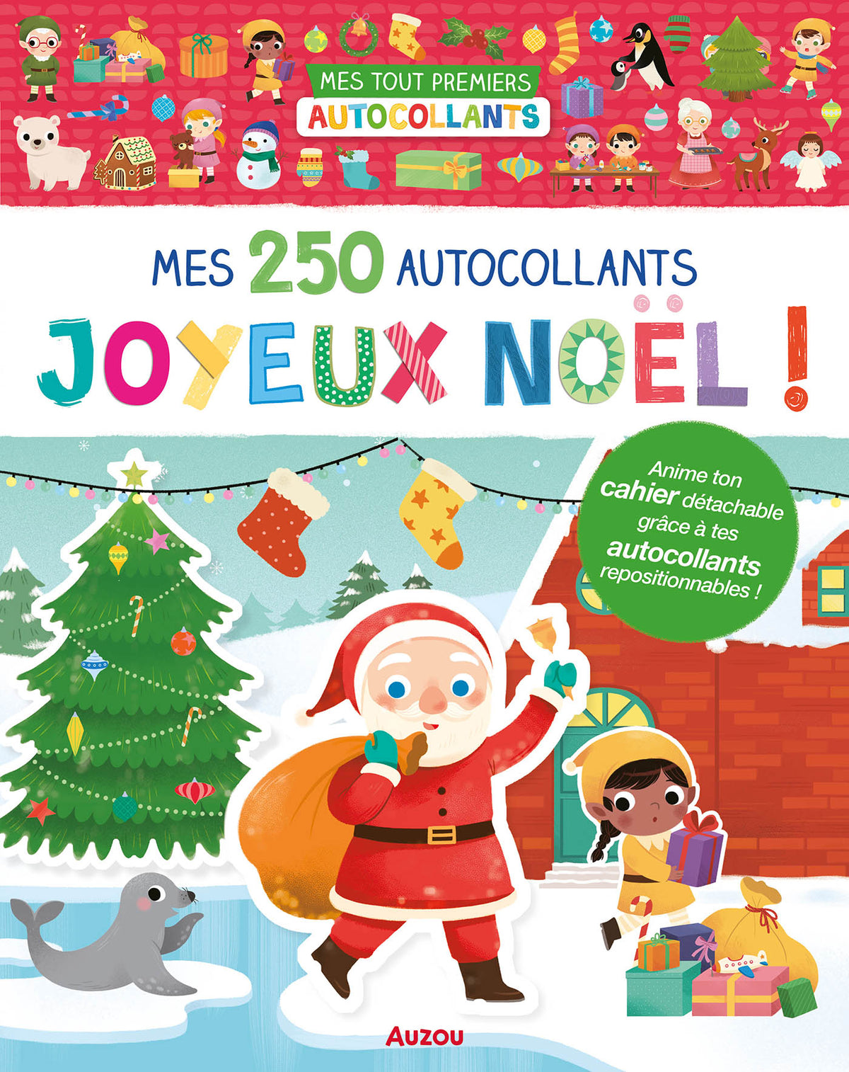 Mes touts premiers autocollants - Noël