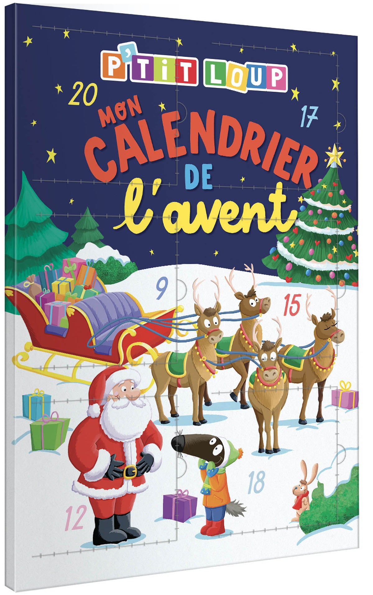 Mon calendrier de l'avent - P'tit Loup